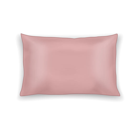 Blush Night Pure Silk Pillowcase- Pink