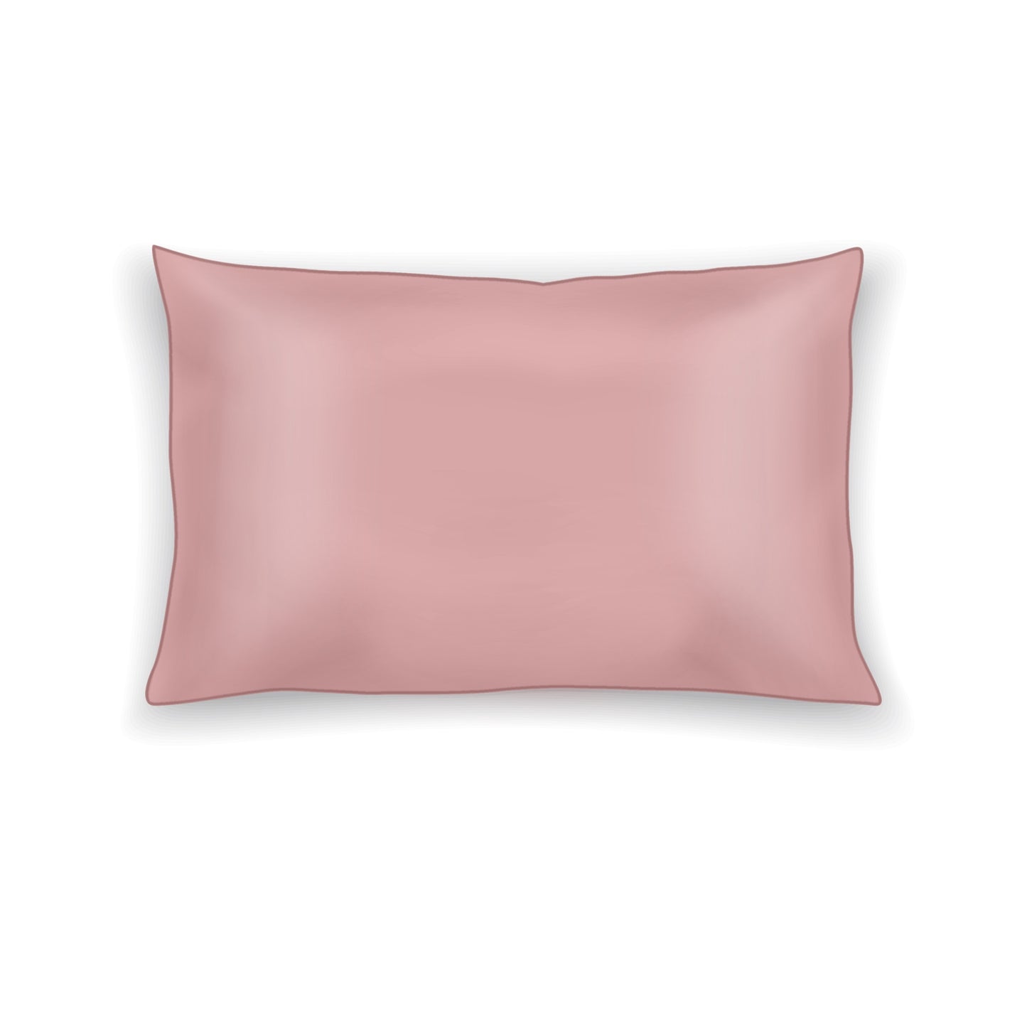 Blush Night Pure Silk Pillowcase- Pink