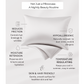 Vanilla Sleep Pure Silk Pillowcase- White