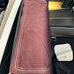 Pink Silk Headrest Cover