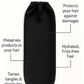 Silk Hair Sleeve- Black
