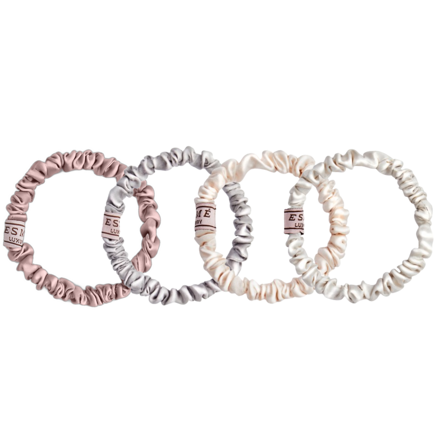 silk scruchies, cute scruchies


